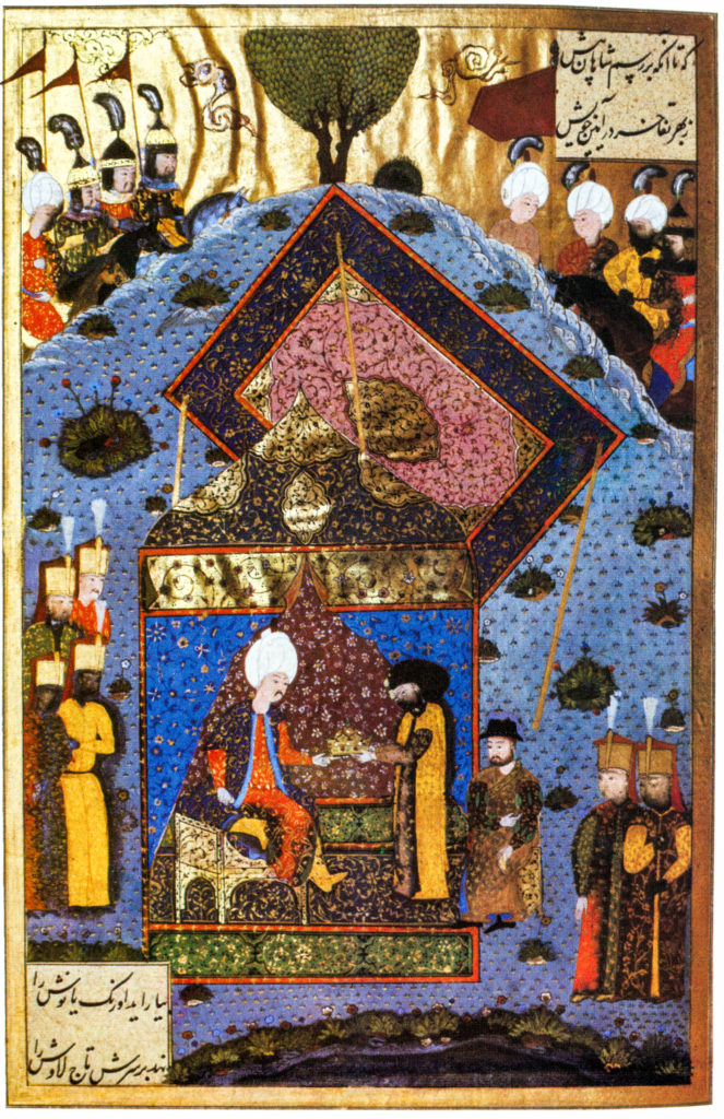 suleiman_gives_back_the_holy_crown_to_szapolyai